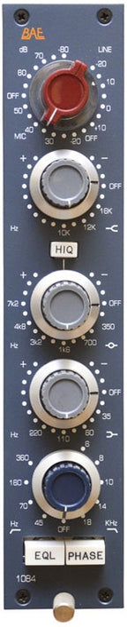 BAE 1084 Mic/Line Preamp/EQ Module