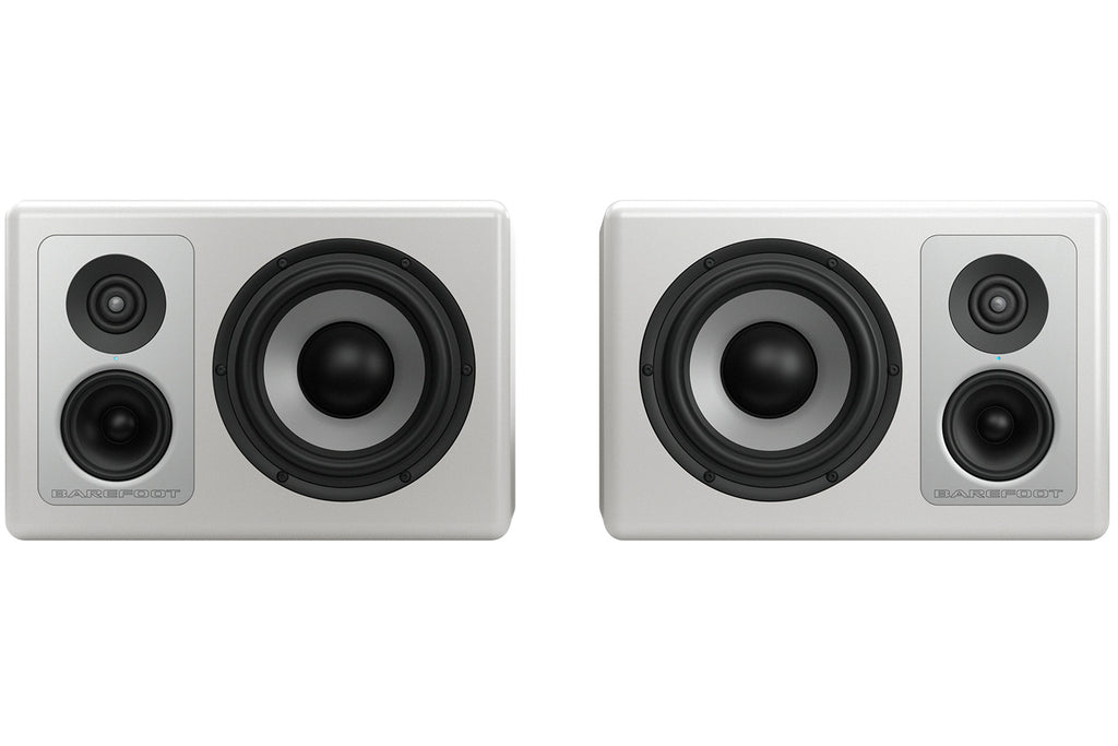 Barefoot Sound Footprint03 3-Way Active Studio Monitor - Pair, Linear White
