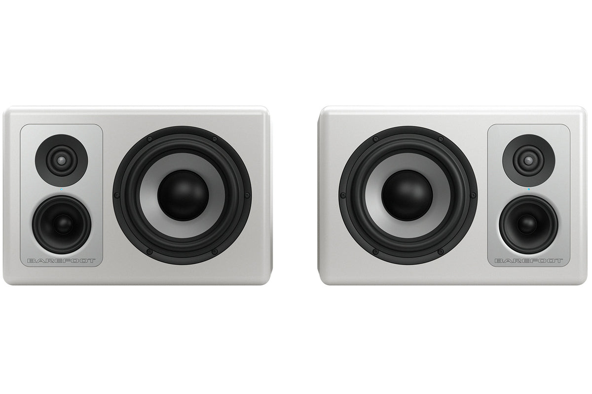 Barefoot Sound Footprint03 3-Way Active Studio Monitor - Pair, Linear White