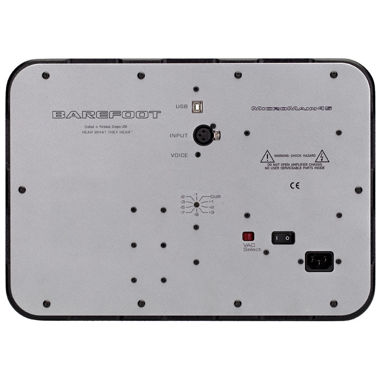 Barefoot Sound MicroMain45 3-Way Active Studio Monitor - Pair