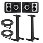 Barefoot Sound Footprint03 Monitor Pair with 44" Sound Anchors Stands and Cables