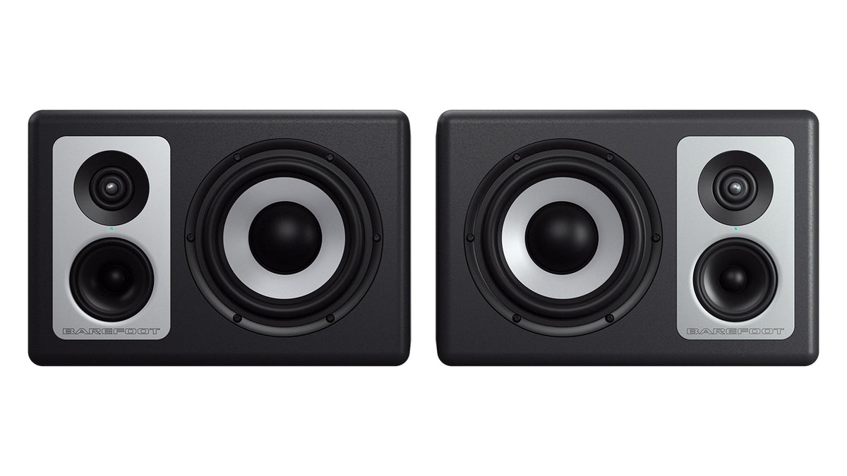 Barefoot Sound Footprint03 Monitor Pair with 44" Sound Anchors Stands and Cables
