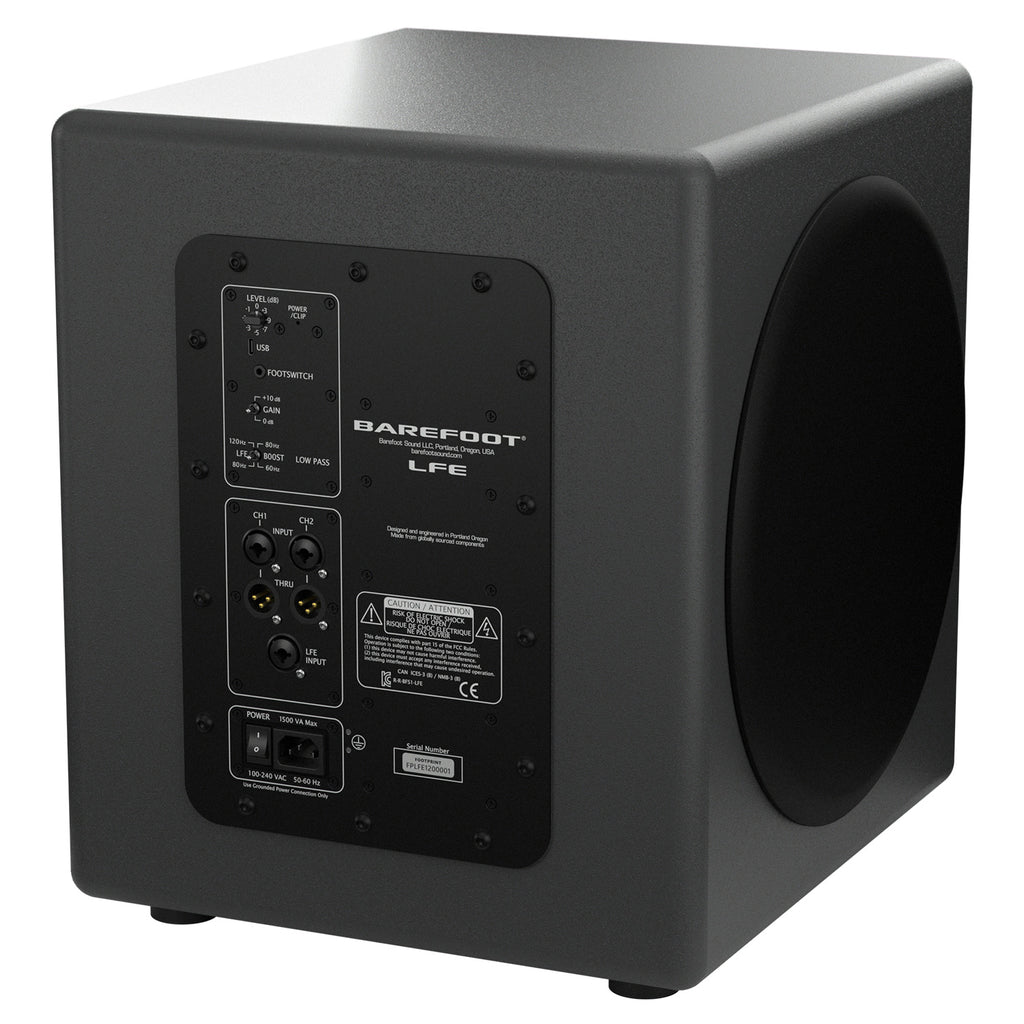 Barefoot Sound LFE12 Dual 12" Subwoofer - Single
