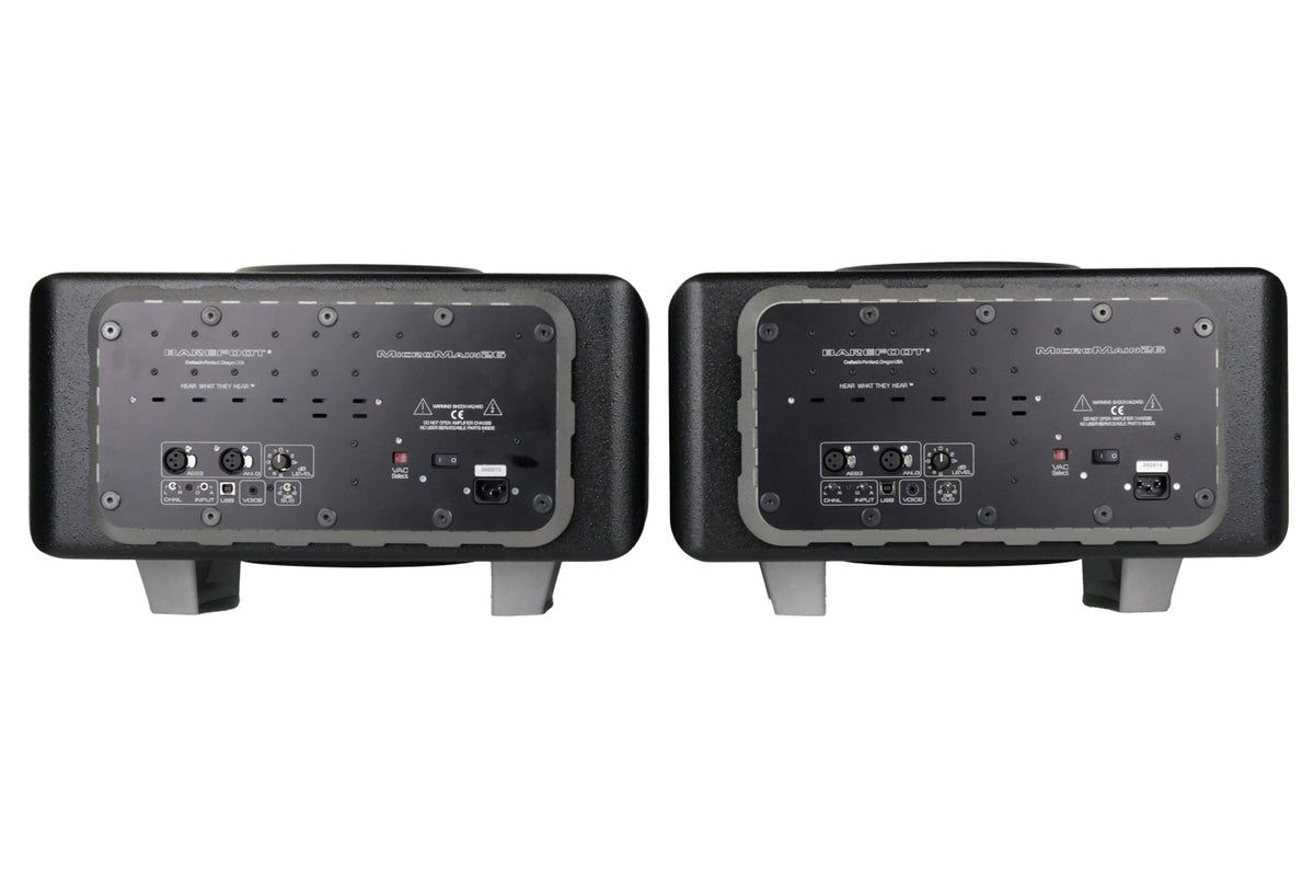 Barefoot Sound MicroMain26 4-Way Active Studio Monitor - Pair #260913/260914 (Used)