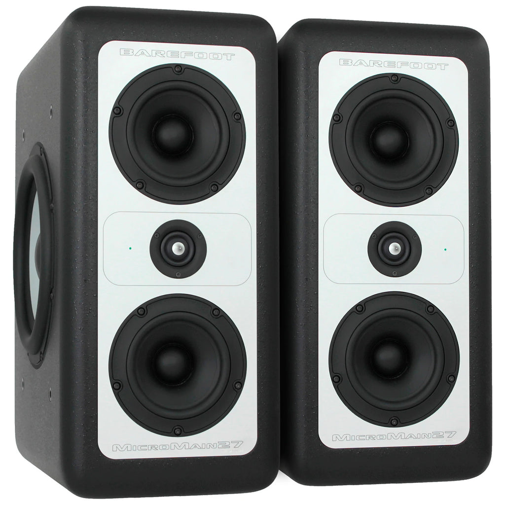 Barefoot Sound MicroMain27 Gen2 3.5-Way Active Studio Monitor - Pair