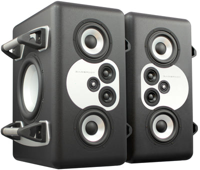 Barefoot Sound MiniMain12 4-Way Active Studio Monitor - Pair with Handles