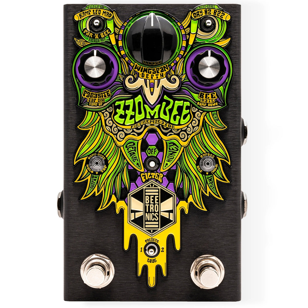 Beetronics FX Zzombee Filtremulator Analog Multi-Effect Pedal