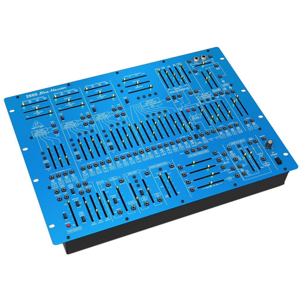 Behringer 2600 Semi-Modular Analog Synthesizer - Blue Marvin