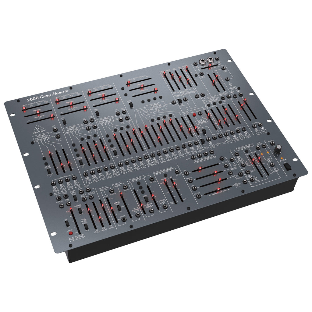 Behringer 2600 Semi-Modular Analog Synthesizer - Gray Meanie