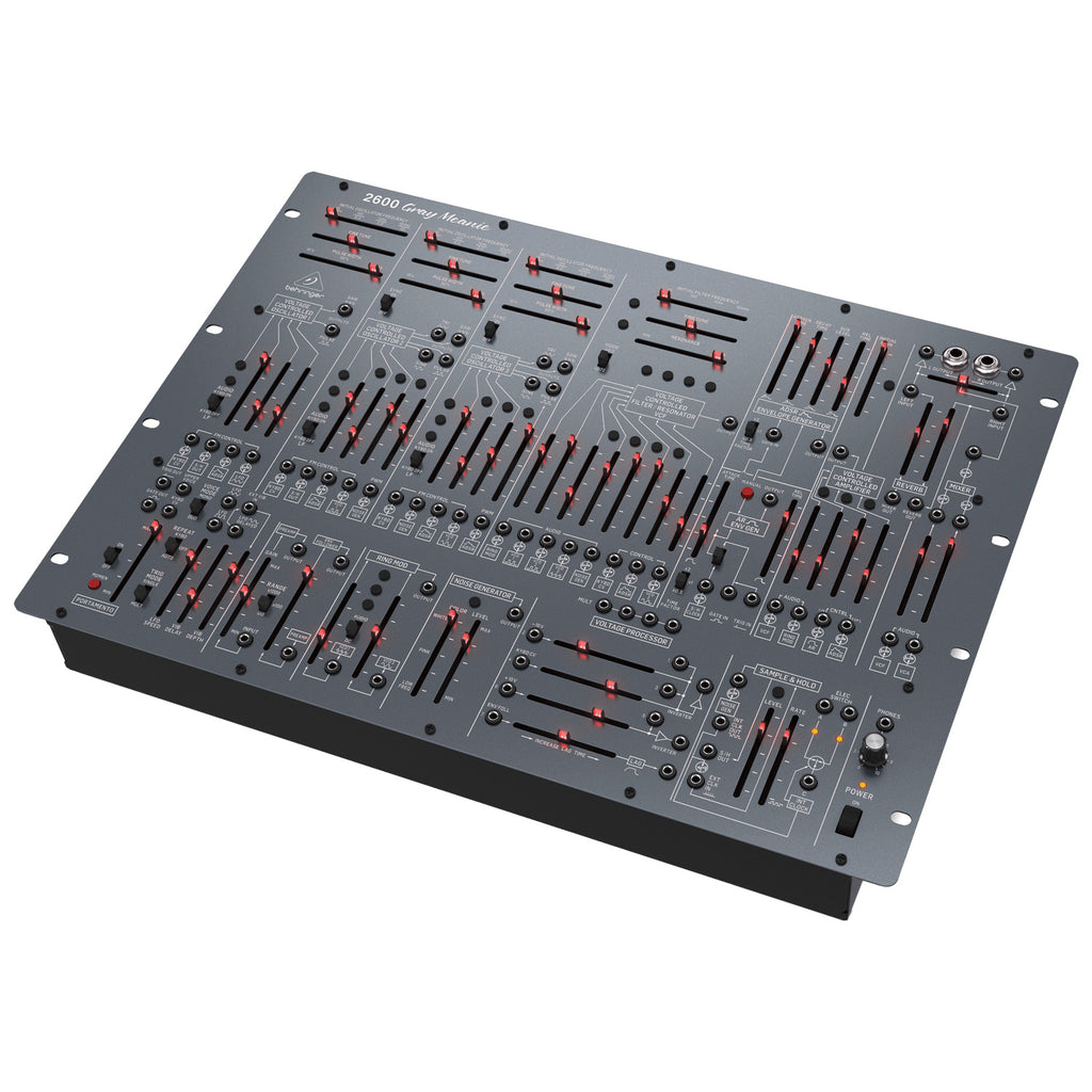 Behringer 2600 Semi-Modular Analog Synthesizer - Gray Meanie