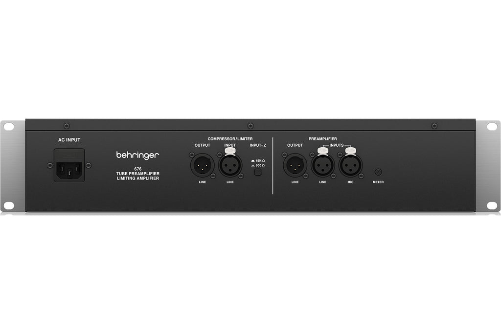 Behringer 676 Classic Vacuum Tube Preamplifier and FET-Style Compressor