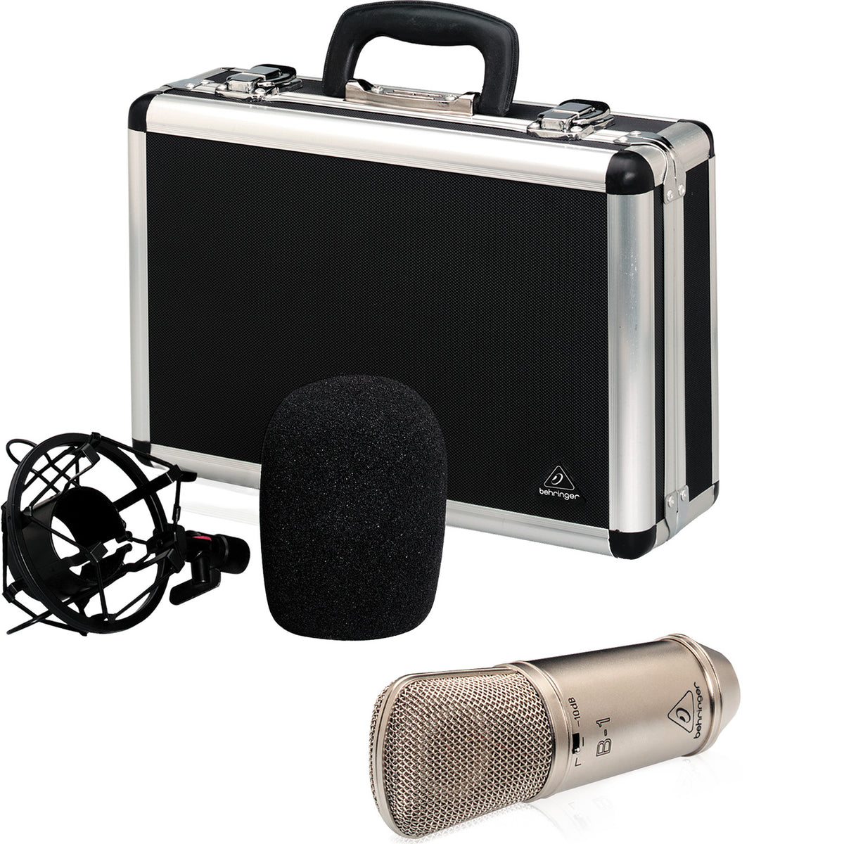 Behringer B-1 Gold-Sputtered Large-Diaphragm Studio Condenser Microphone