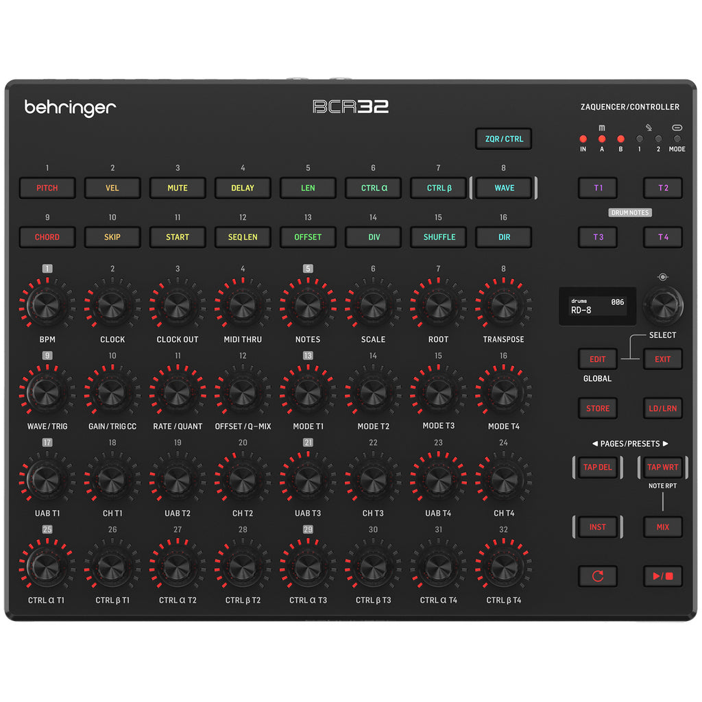 Behringer BCR32 USB/MIDI Controller/Sequencer
