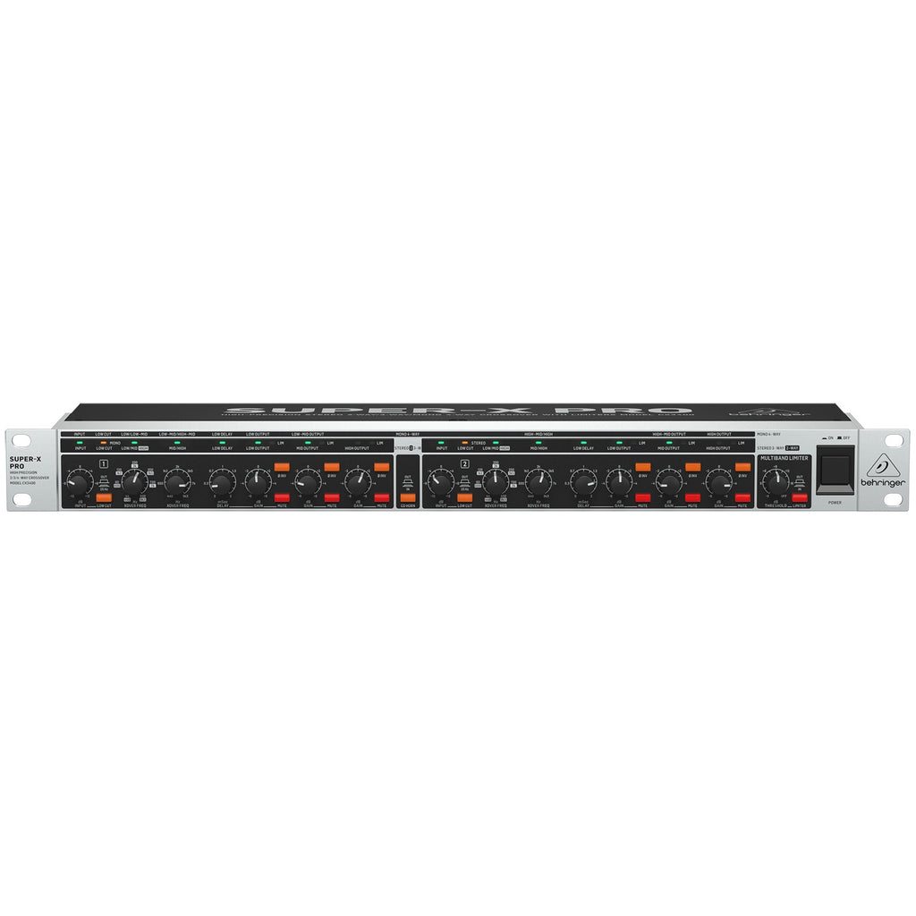 Behringer CX3400 V2 Stereo 2-Way/3-Way/Mono 4-Way Crossover with Limiters