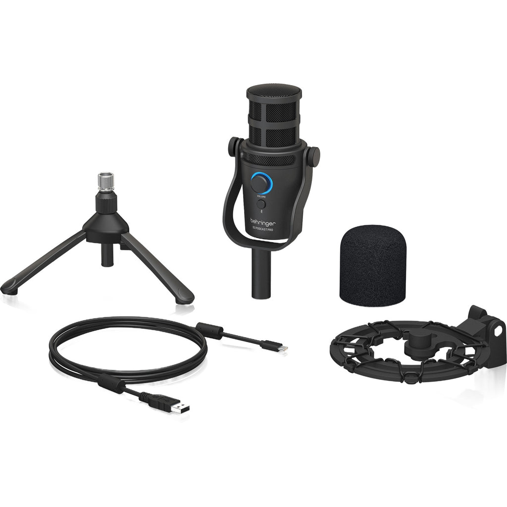 Behringer D2 PODCAST PRO Large Diaphragm Dynamic Podcast Microphone