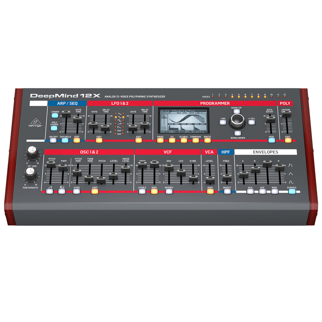 Behringer DEEPMIND 12XD Analog 12-Voice Polyphonic Desktop Synthesizer