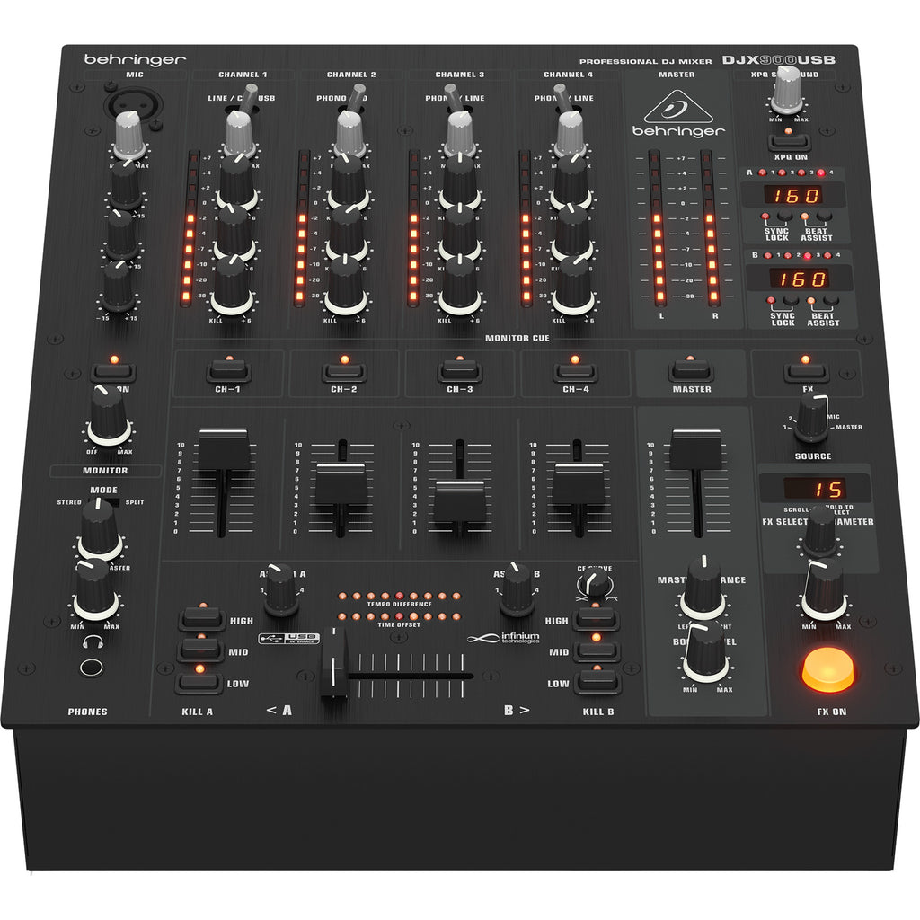 Behringer DJX900USB Professional 5-Channel DJ Mixer