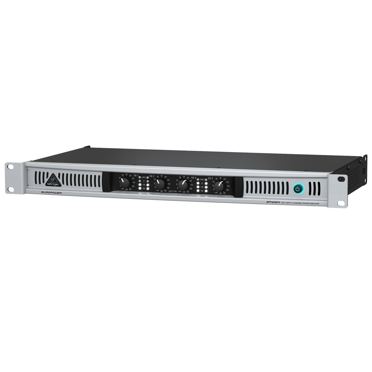 【ジャンク】BEHRINGER ベリンガー EUROPOWER EPQ304 Behringer EPQ304 300-Watt 4-Channel Power Amplifier – Vintage King