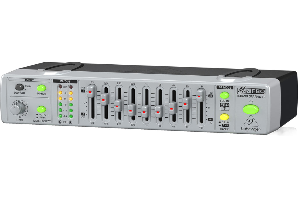 Behringer FBQ800 V2 Compact 9-Band Graphic Equalizer