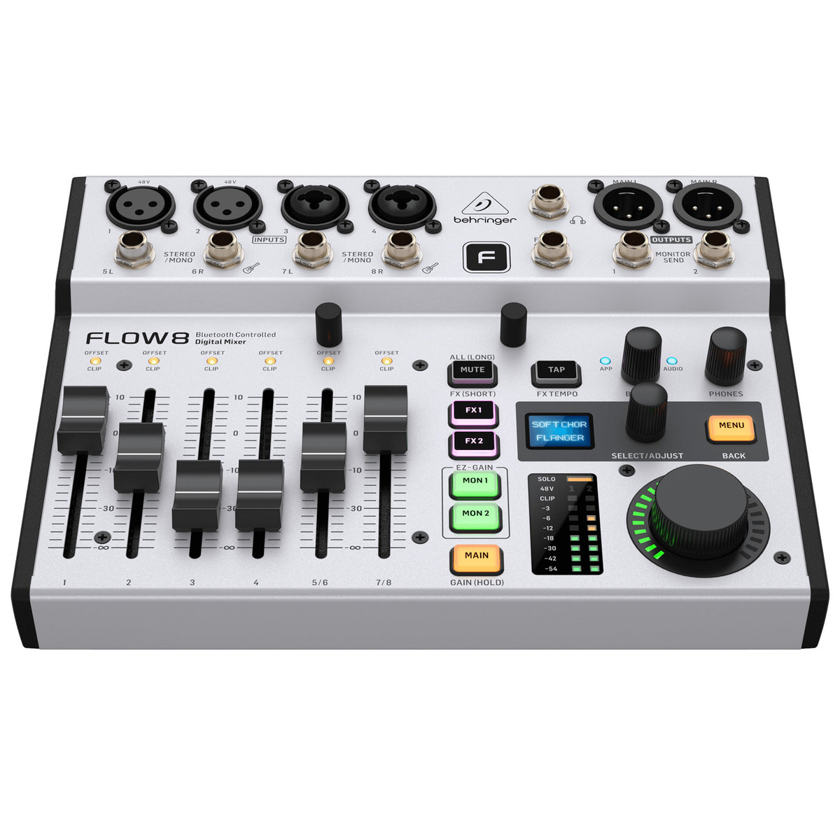Behringer FLOW 8 8-Input Digital Mixer with Bluetooth
