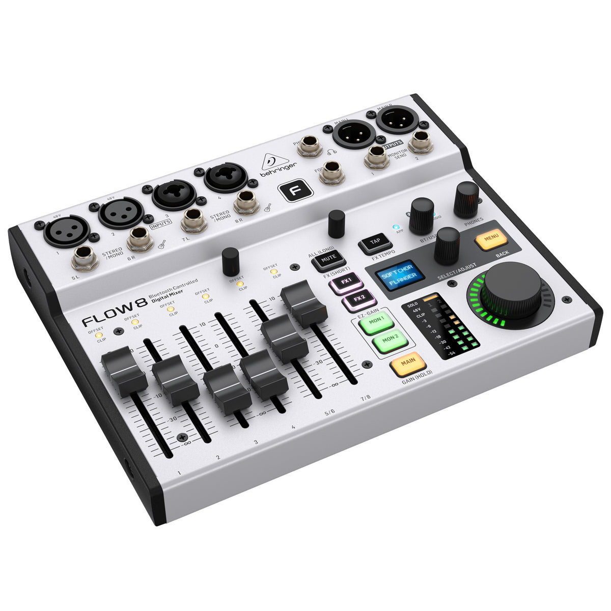 Behringer FLOW 8 8-Input Digital Mixer with Bluetooth