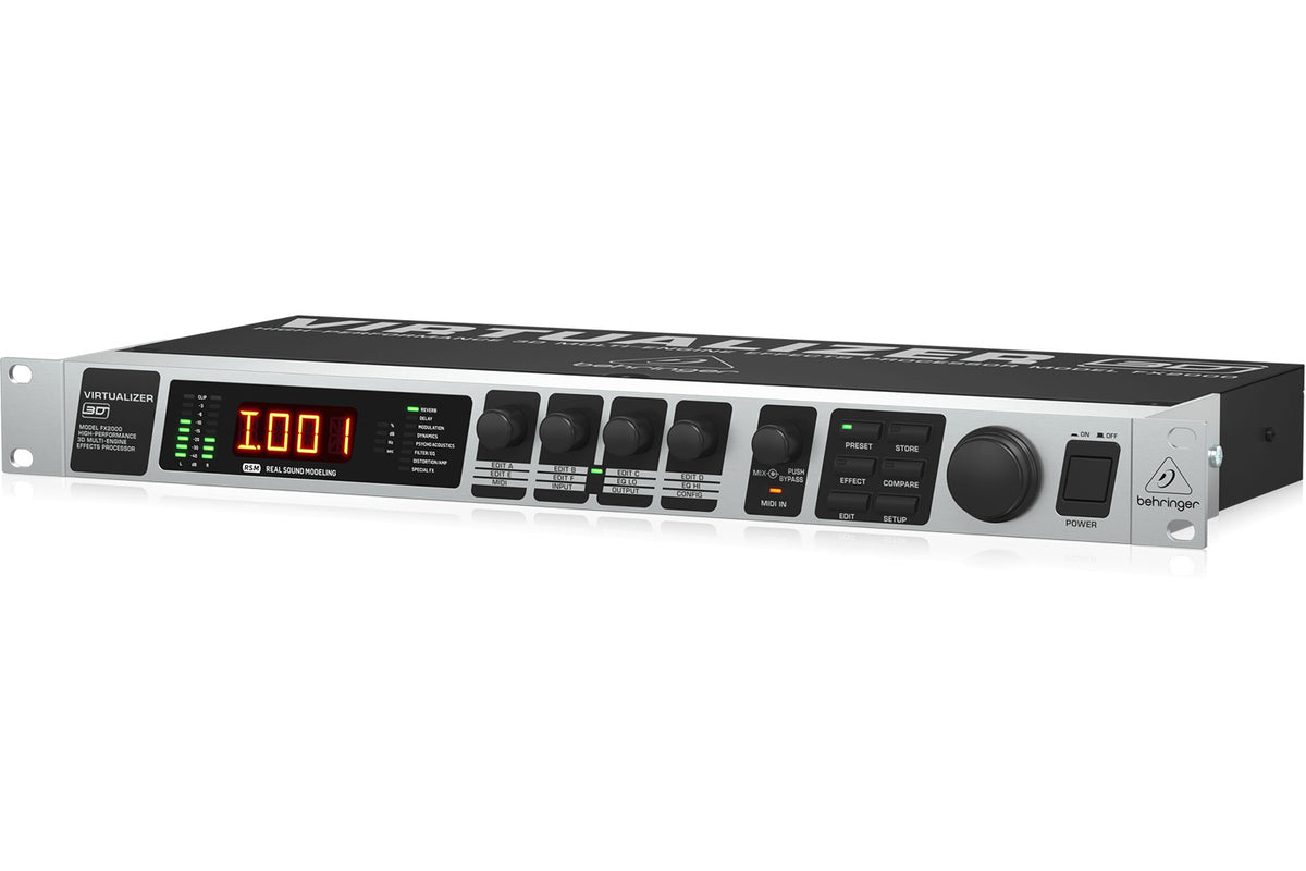 Behringer VIRTUALIZER 3D FX2000 Multi-Engine Effects Processor