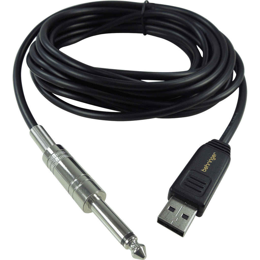 Behringer GUITAR 2 USB Interface Cable - 16.5'