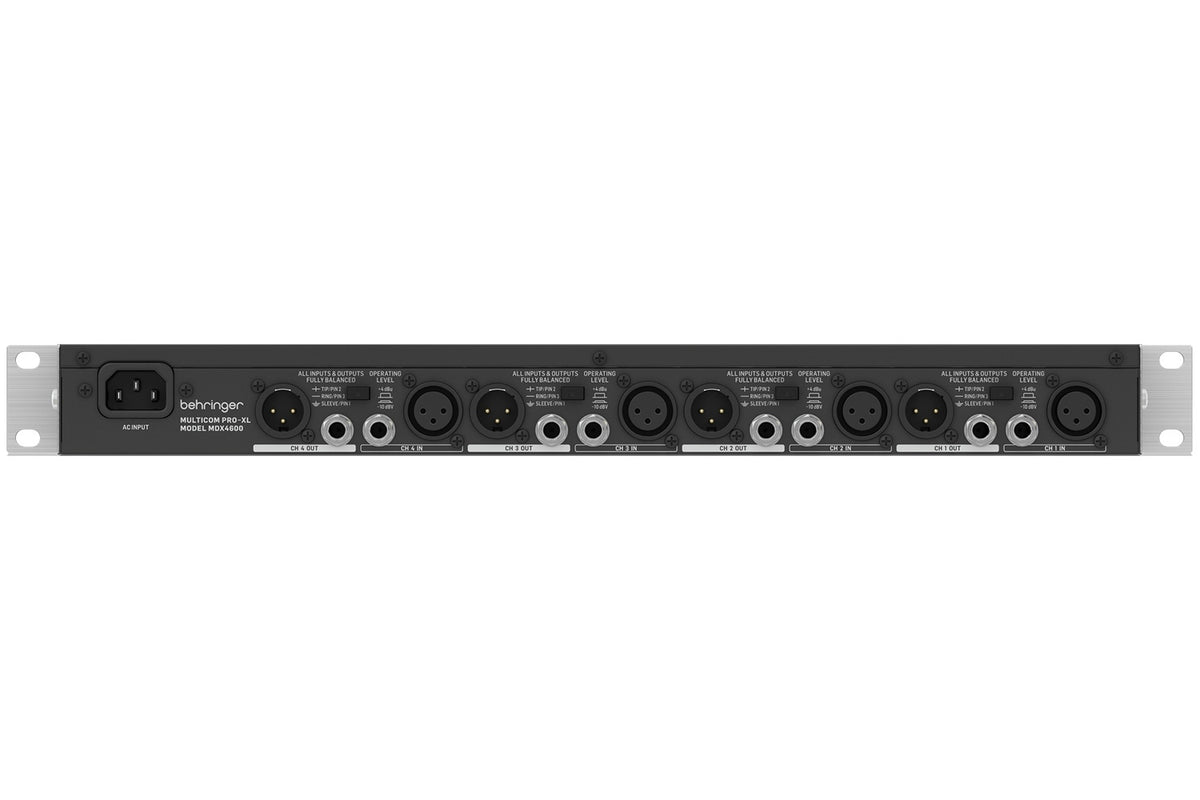 Behringer MDX4600 V2 4-Channel Expander/Gate/Compressor/Limiter