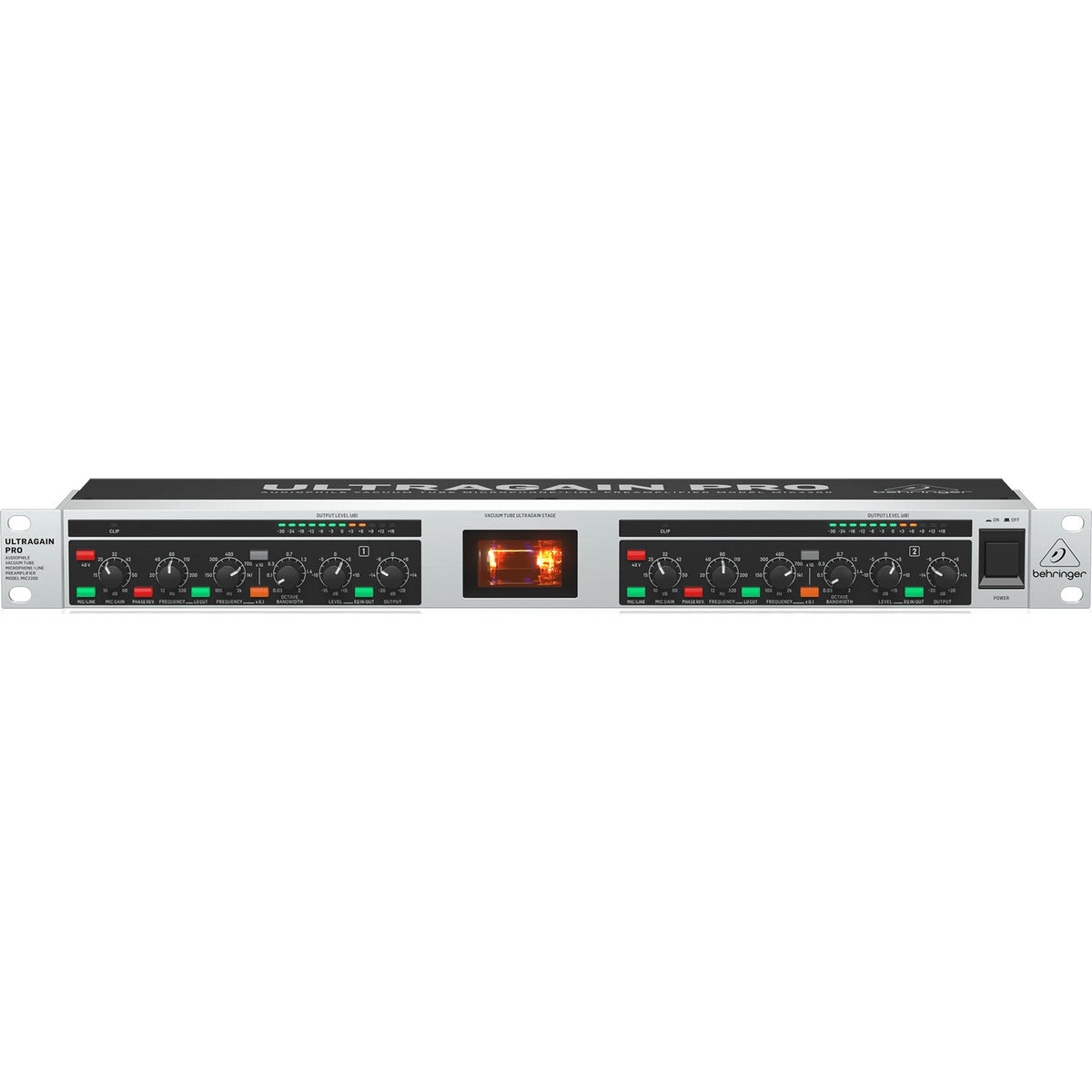Behringer ULTRA GAIN PRO MIC2200 V2 Tube Microphone/Line Preamp and EQ