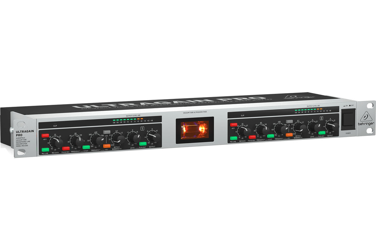 Behringer ULTRA GAIN PRO MIC2200 V2 Tube Microphone/Line Preamp and EQ