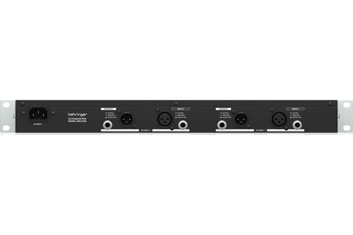 Behringer ULTRA GAIN PRO MIC2200 V2 Tube Microphone/Line Preamp and EQ