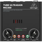 Behringer TUBE ULTRAGAIN MIC300 Tube Preamp with Limiter