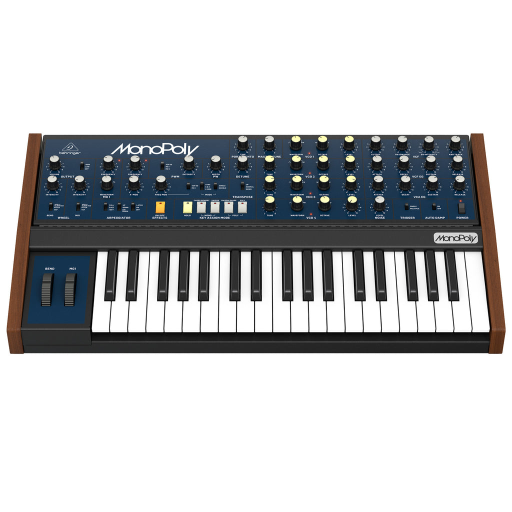 Behringer MONOPOLY Analog 4-Voice Paraphonic Synthesizer