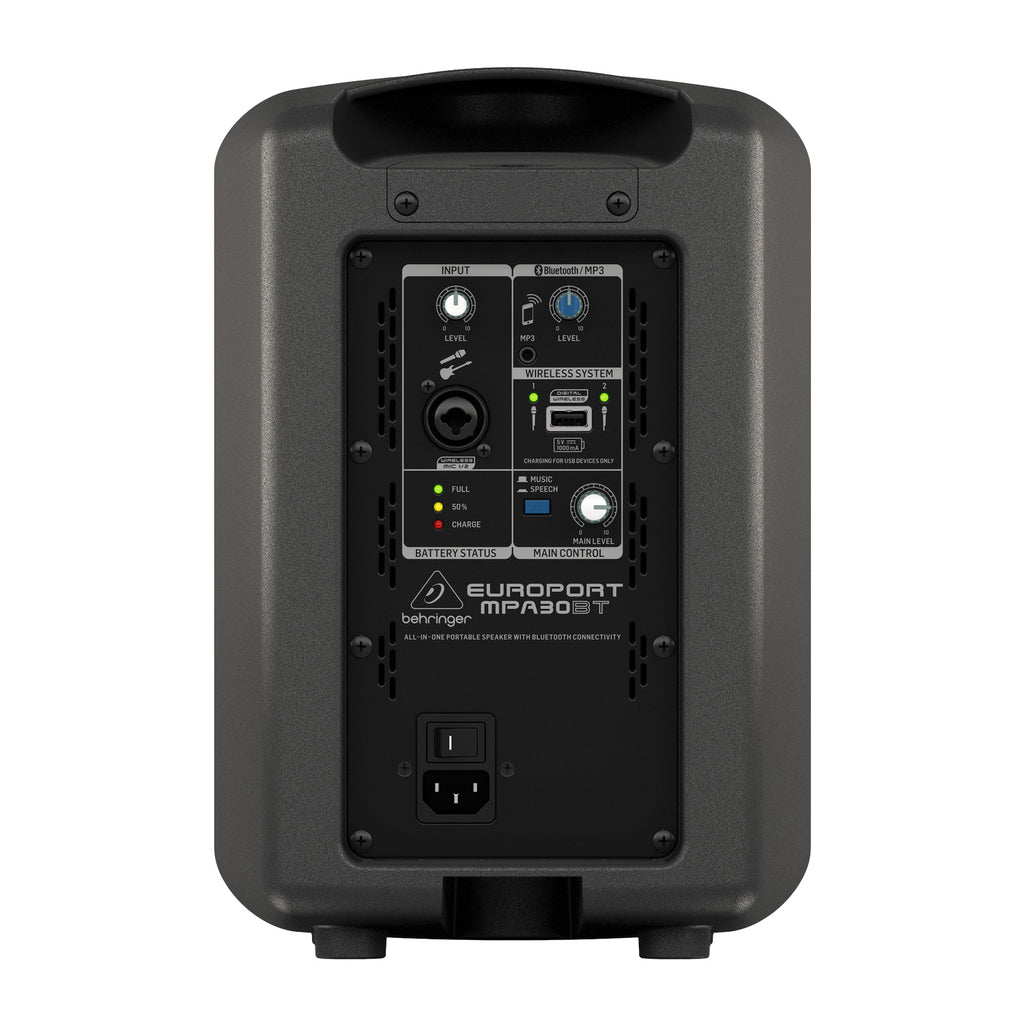 Behringer MPA30BT Portable 30 Watt Speaker with Bluetooth