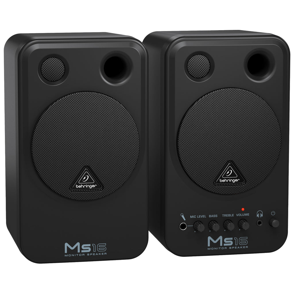 Behringer MS16 Active 16W Personal Monitor - Pair