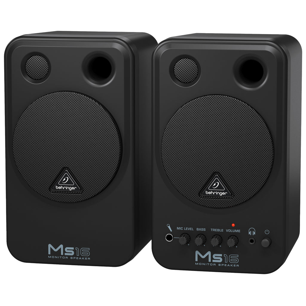 Behringer MS16 Active 16W Personal Monitor - Pair