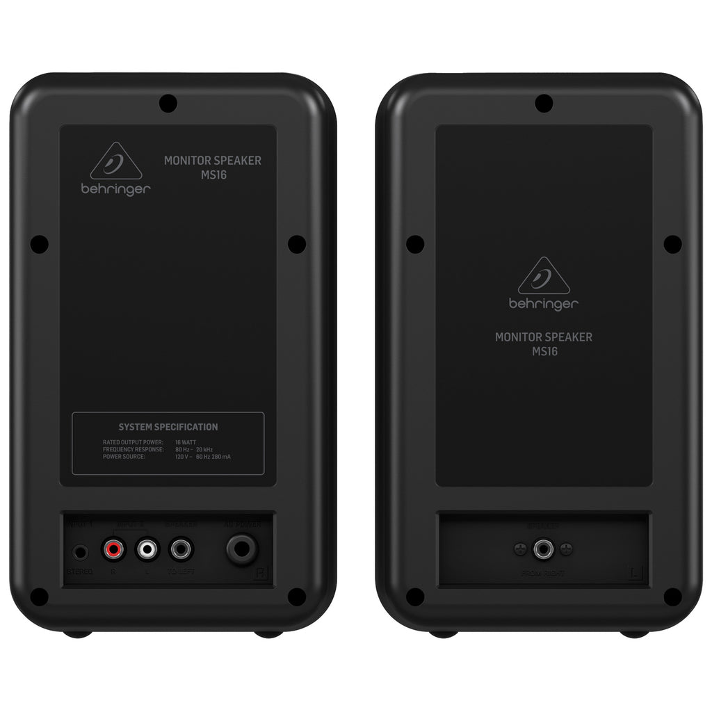 Behringer MS16 Active 16W Personal Monitor - Pair