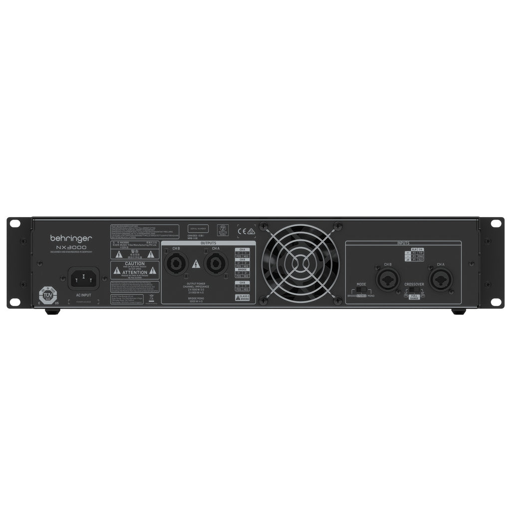 Behringer NX3000 3000W Class D Power Amplifier
