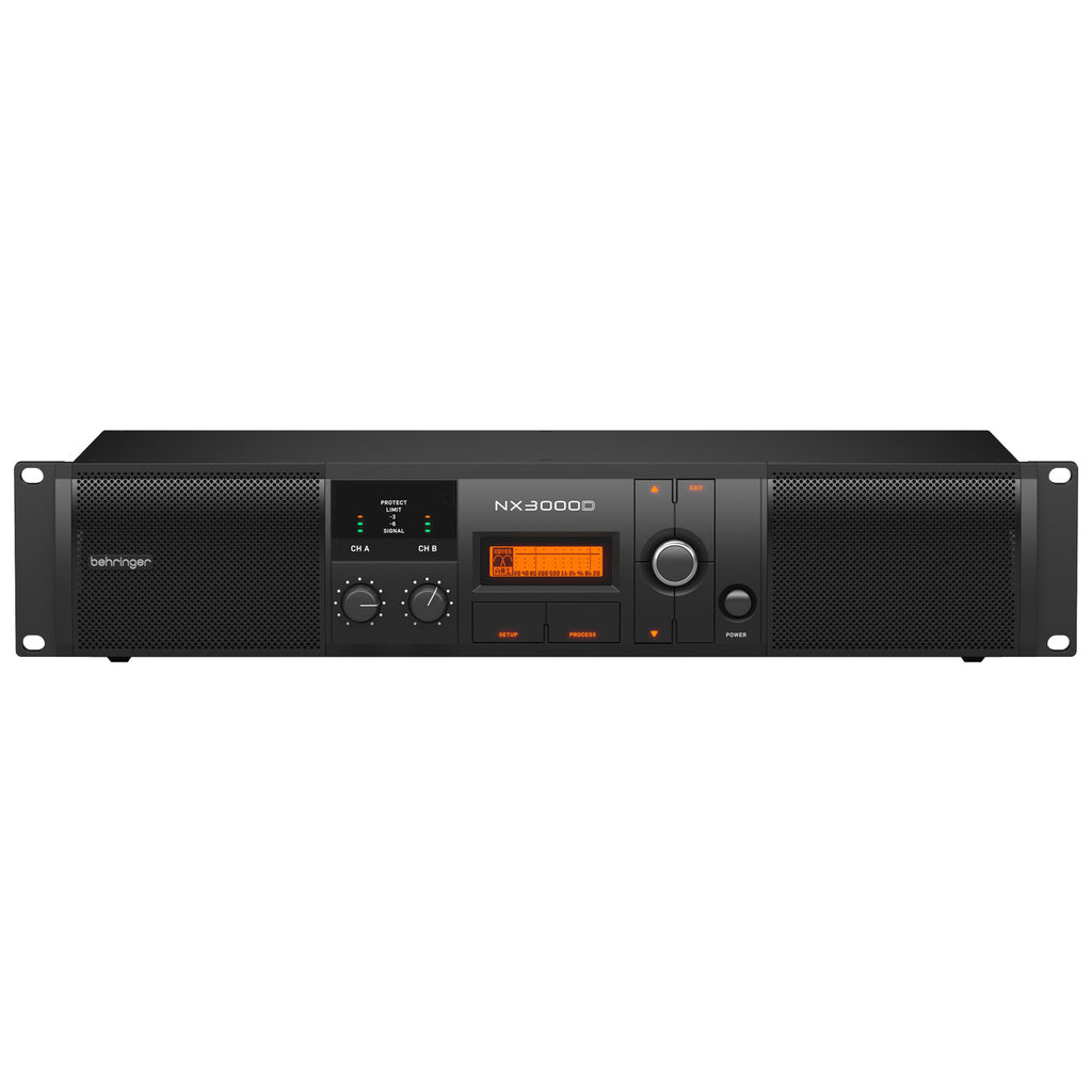 Behringer NX3000D 3000W Class D Power Amplifier with DSP