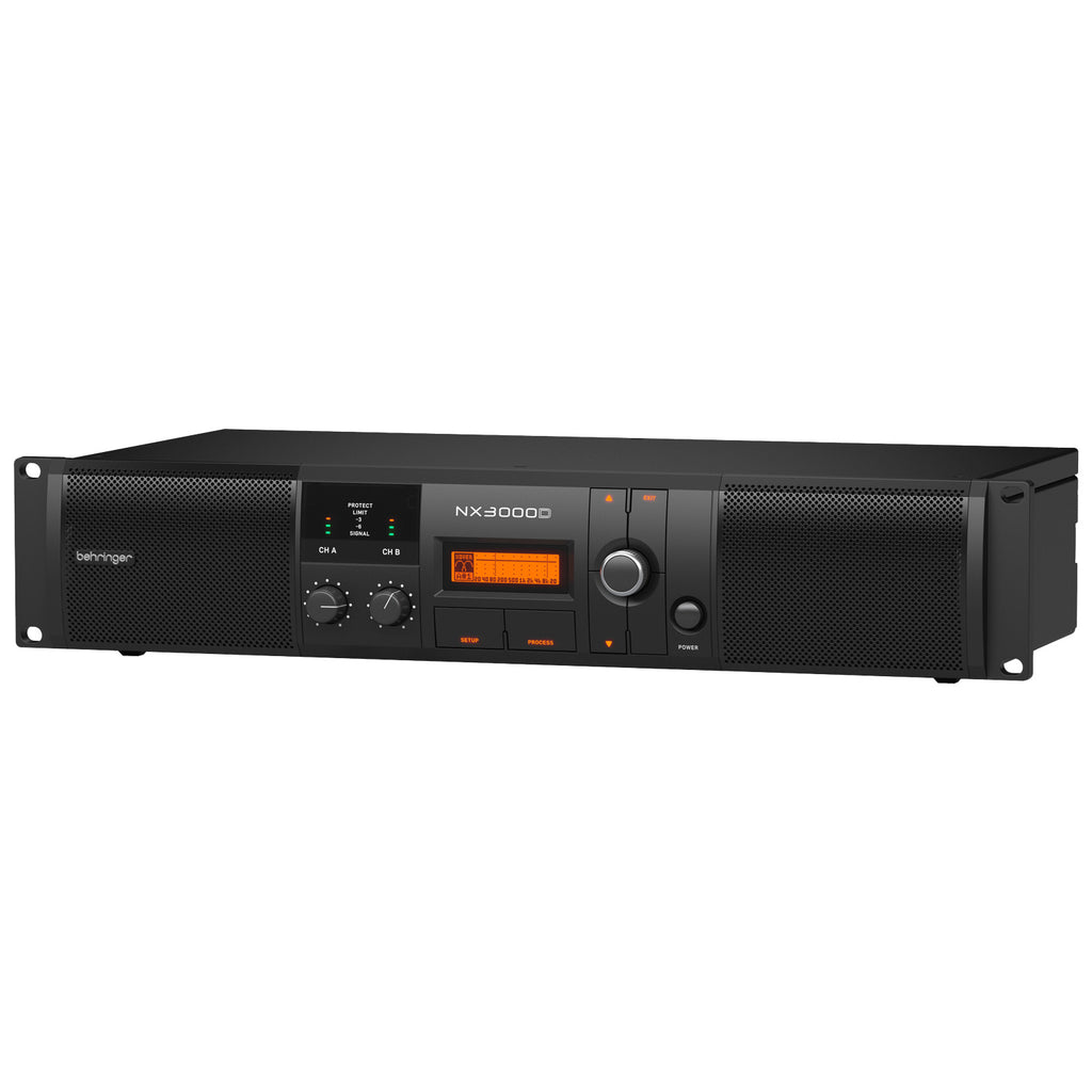 Behringer NX3000D 3000W Class D Power Amplifier with DSP