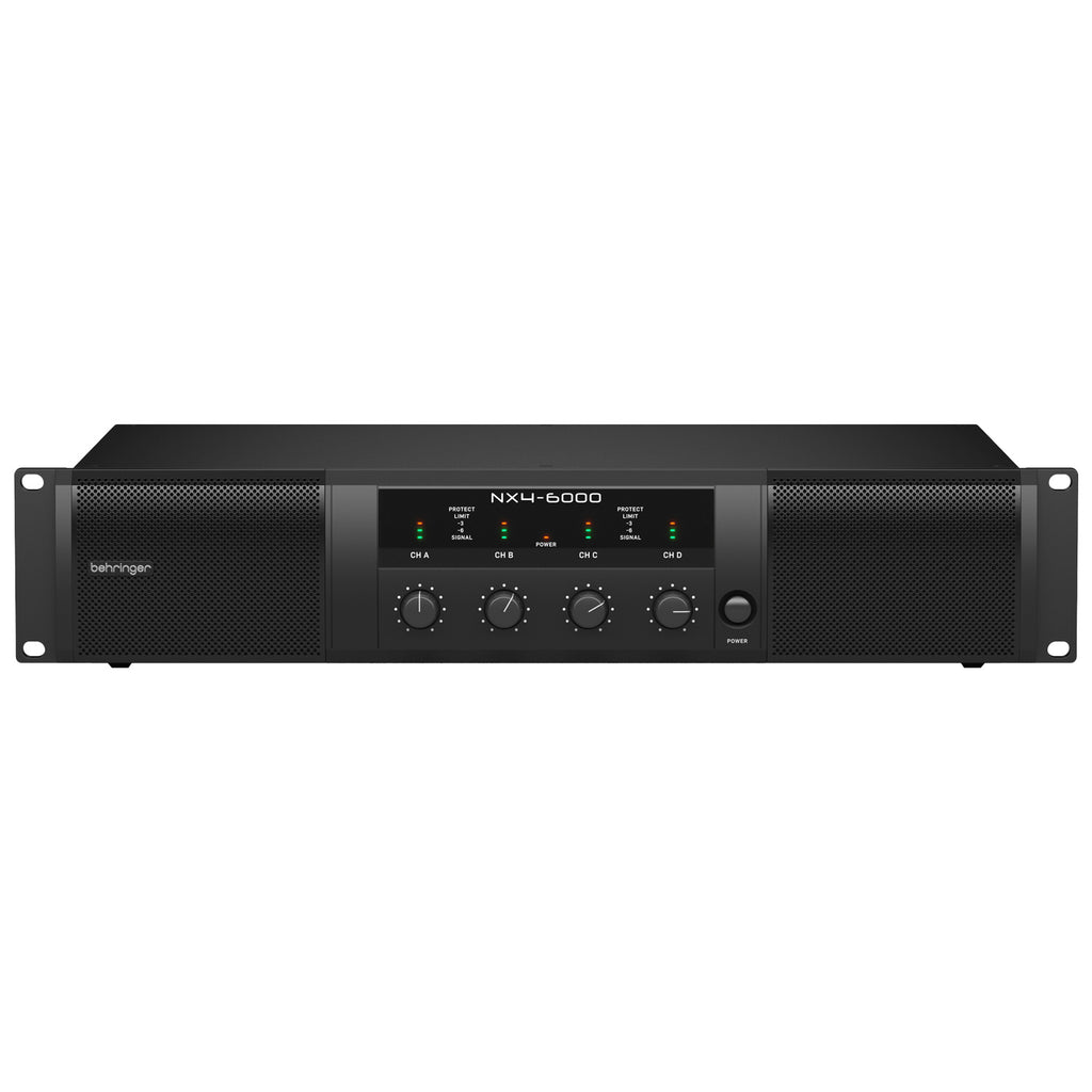 Behringer NX4-6000 6000W 4-Channel Class D Power Amplifier