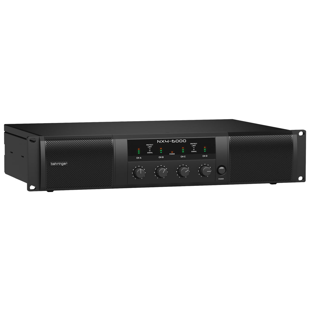 Behringer NX4-6000 6000W 4-Channel Class D Power Amplifier