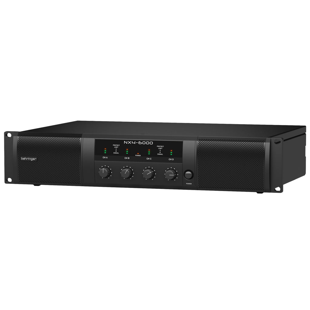 Behringer NX4-6000 6000W 4-Channel Class D Power Amplifier
