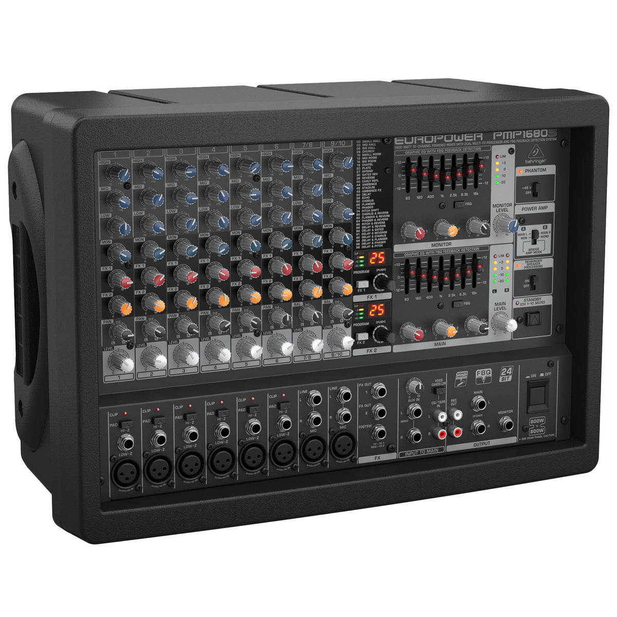Behringer PMP1680S 10-Channel Powered Mixer
