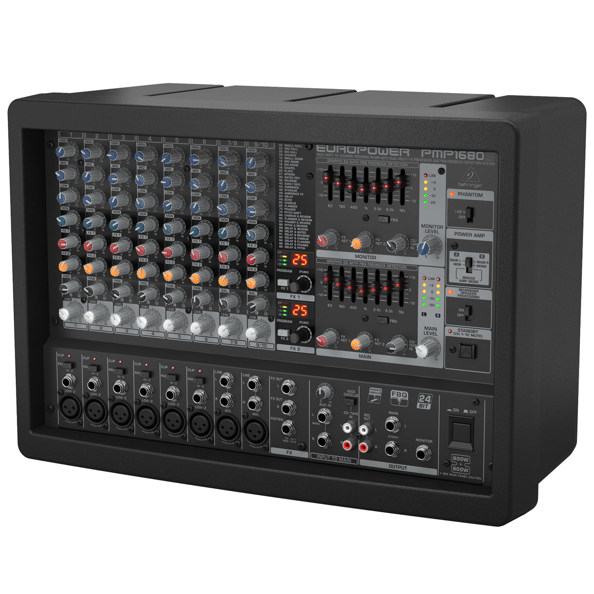 Behringer PMP1680S 10-Channel Powered Mixer