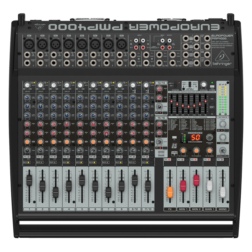 Behringer PMP4000 16-Channel Powered Mixer