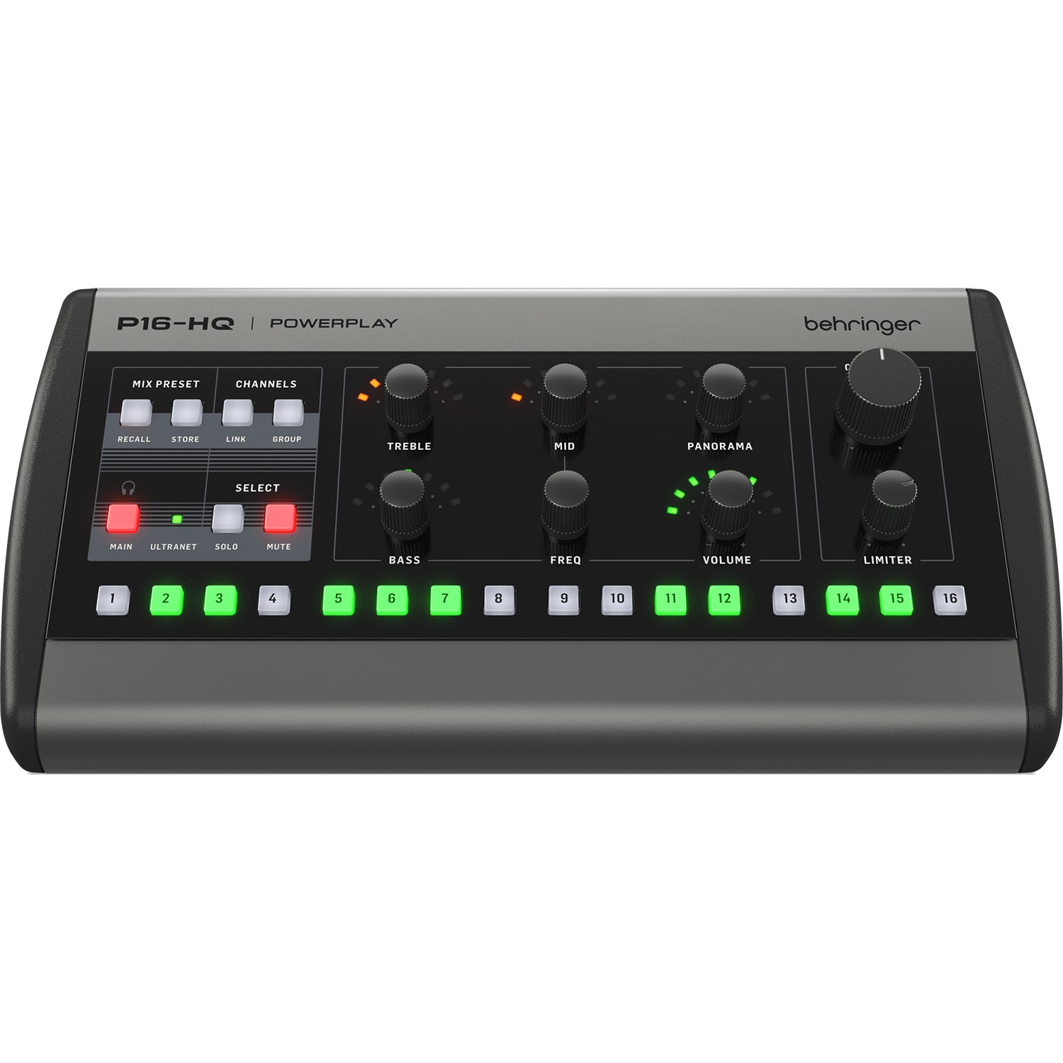 Behringer POWERPLAY P16-M/P16-Iセット Behringer POWERPLAY P16-HQ 16-Channel Digital Personal Monitoring