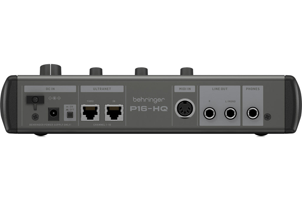 Diginal Monitoring Behringer POWERPLAY P16-HQ 16-Channel Digital Personal Monitoring Mixer ...