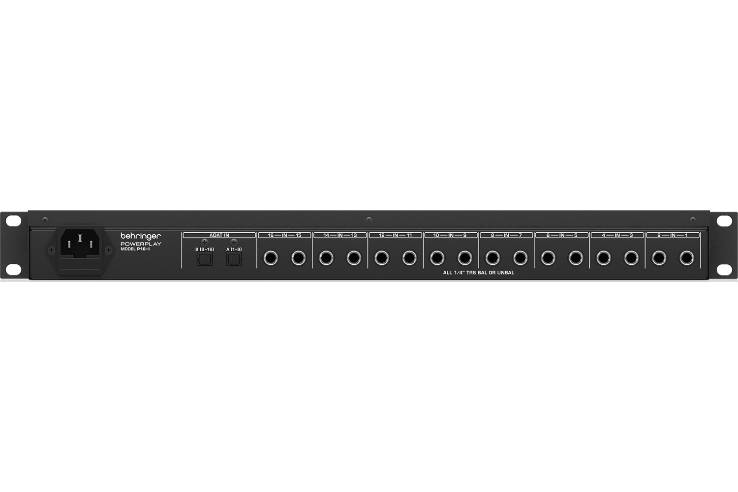 Behringer POWERPLAY P16-I 16-Channel Audio Input Module – Vintage King