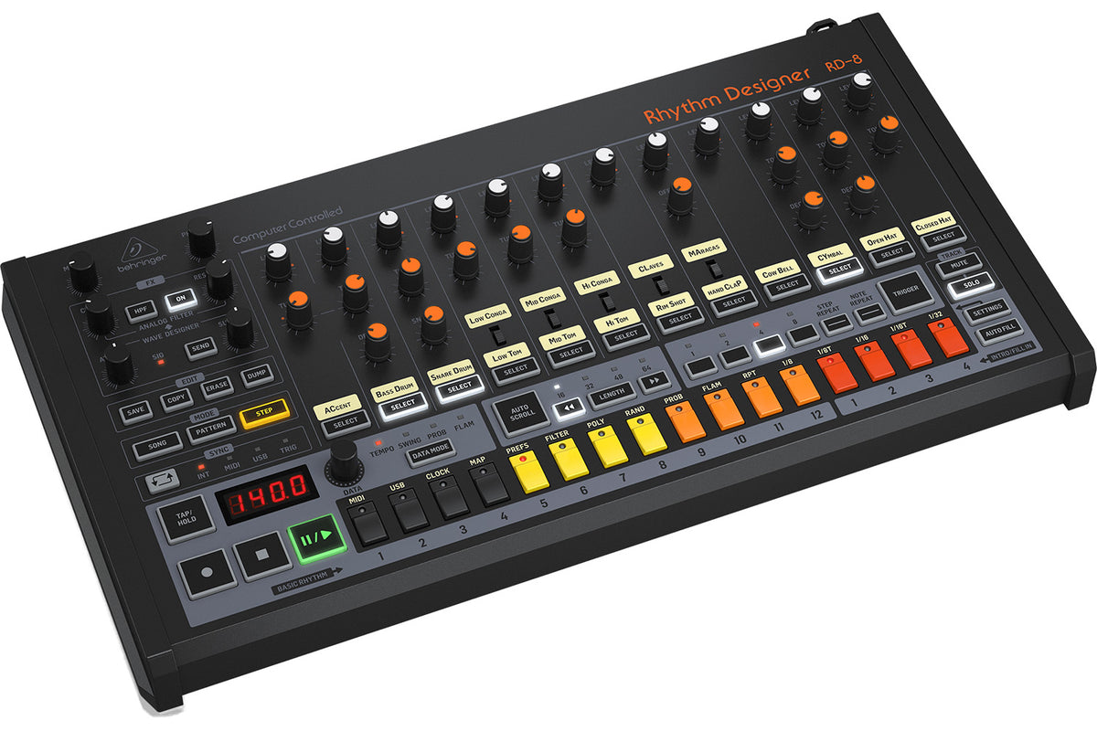 Behringer RD-8 MKII Classic Analog Drum Machine